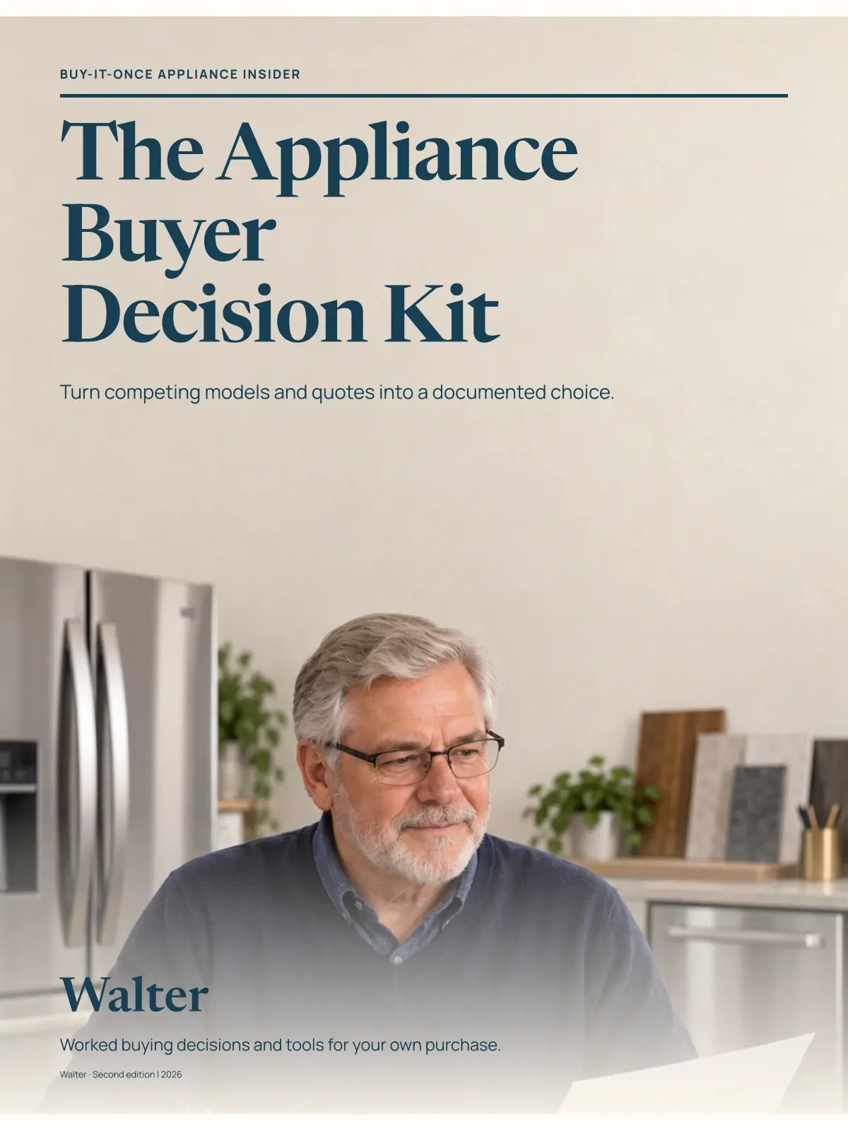 The Appliance Buyer Decision Kit cover