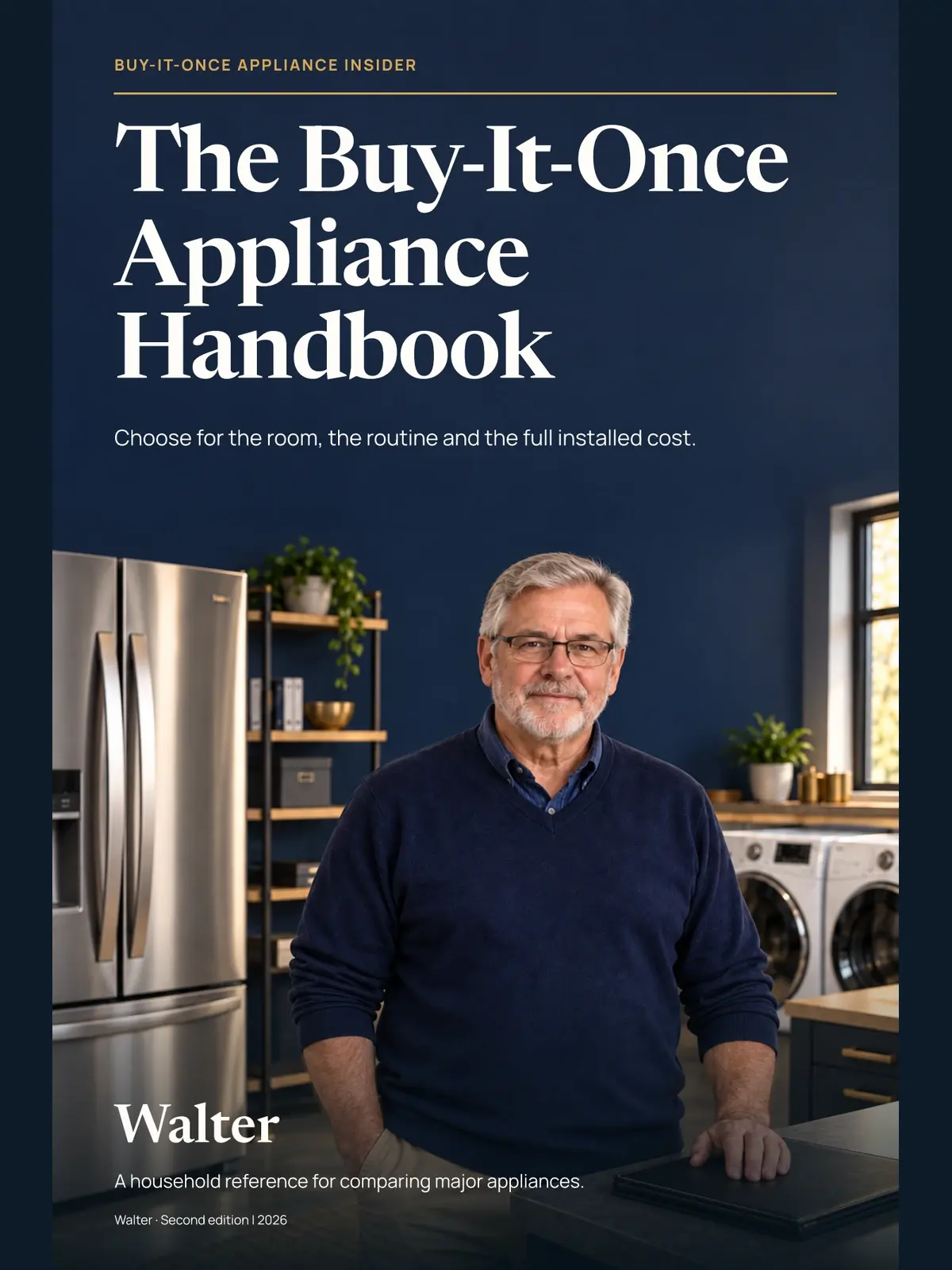 The Buy-It-Once Appliance Handbook cover