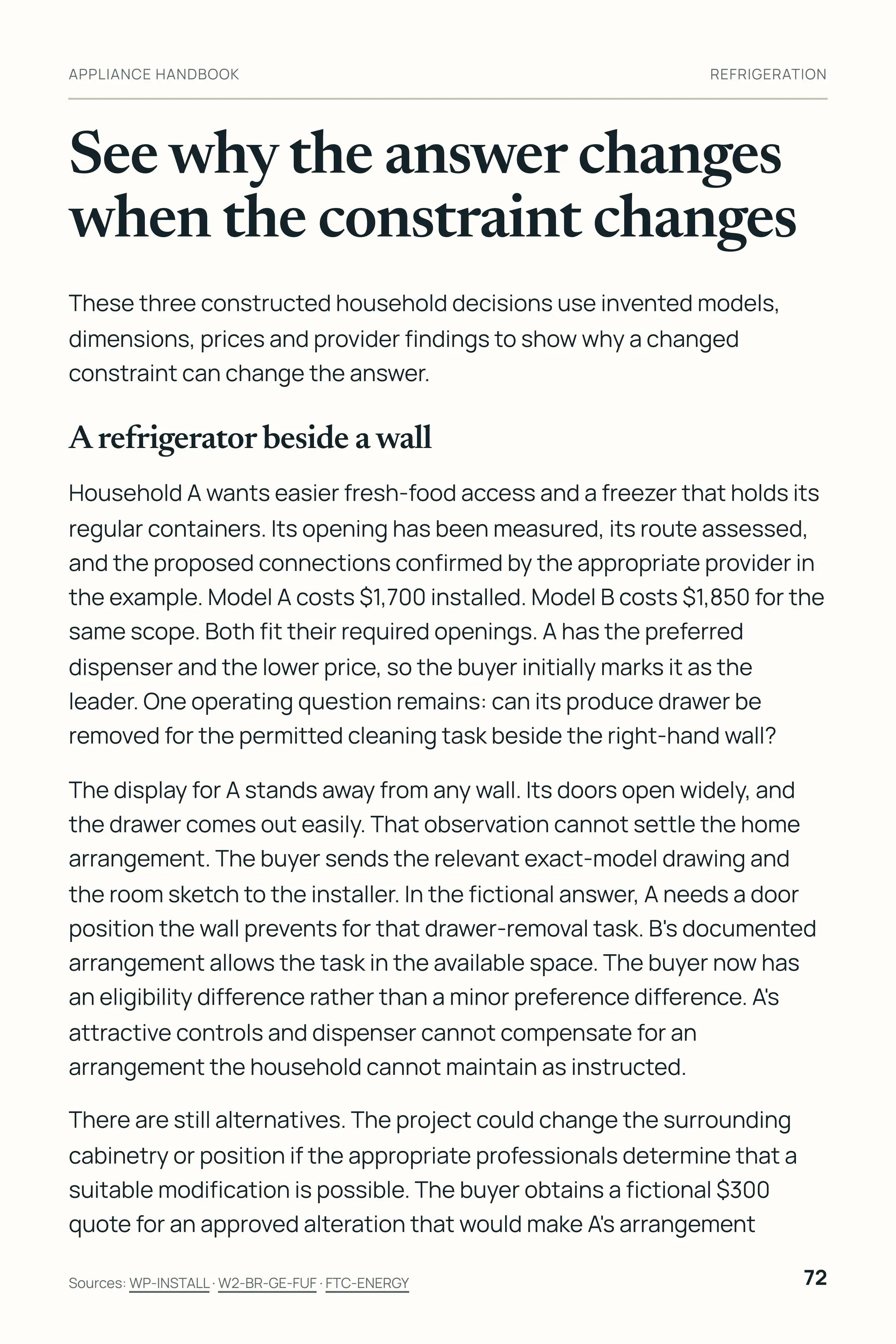 The Buy-It-Once Appliance Handbook: See why the answer changes when the constraint changes