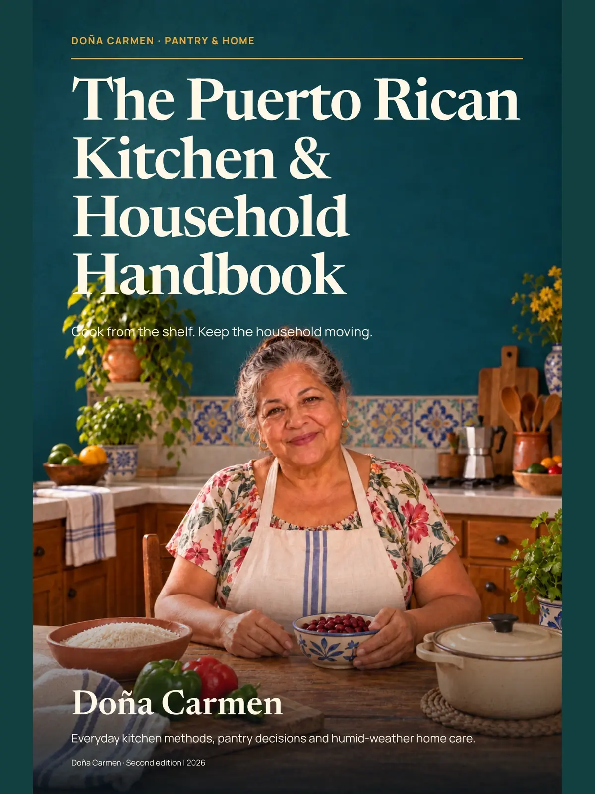 The Puerto Rican Kitchen & Household Handbook cover