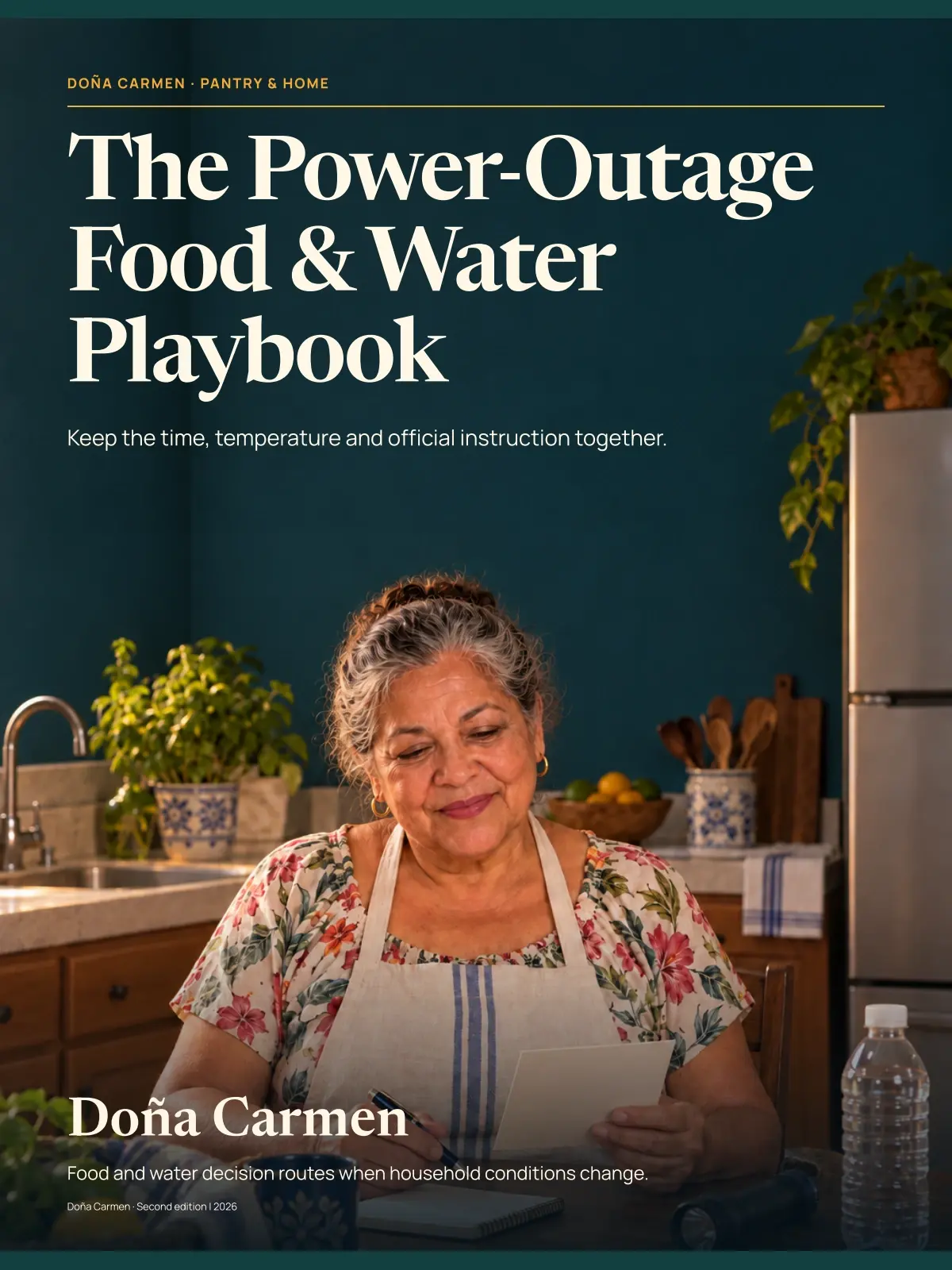 The Power-Outage Food & Water Playbook cover
